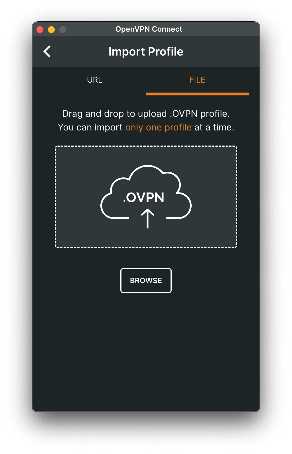 OpenVPN Connect для macOS