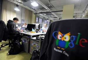 Google переносит серверы в Россию