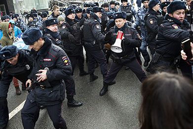 В России прошли митинги за свободный интернет